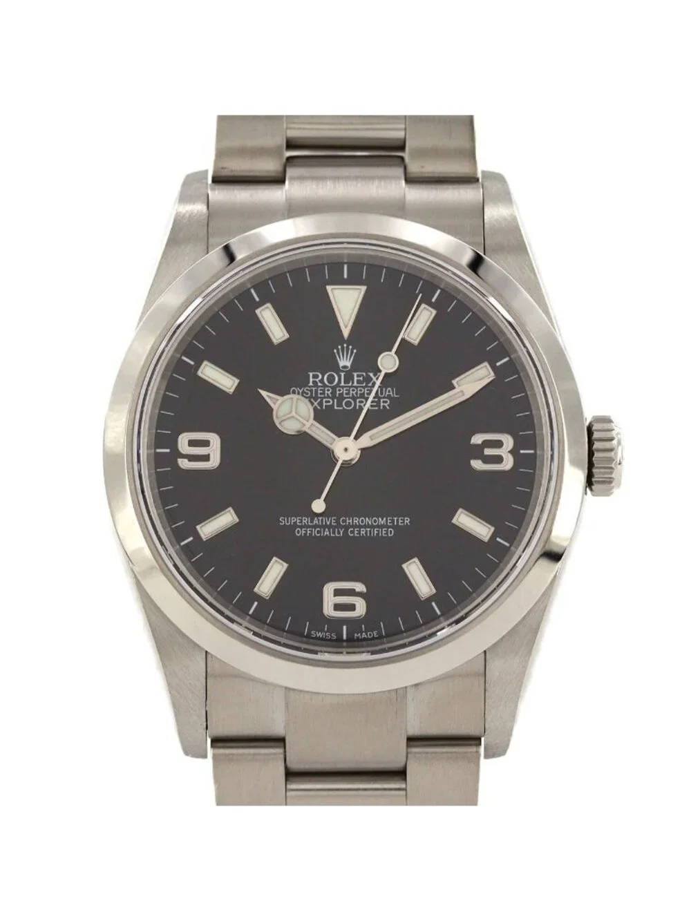 Rolex Explorer I SS Automatic Winding Number Watch